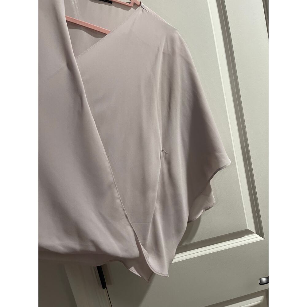krisa lilac ruffle sleeve blouse - S EUC - Picture 11 of 15